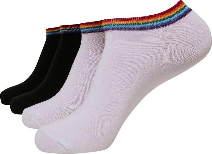 Produktbild Urban Classics Rainbow Socks No Show 4-Pack (4er Pack, 39 - 42)