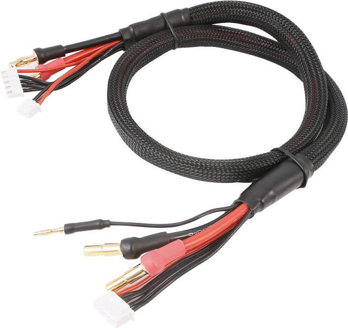 Produktbild Gens Ace 2S/4S Charge Cable: 4mm & 5mm Bullet With 4.0mm Bullet Connector