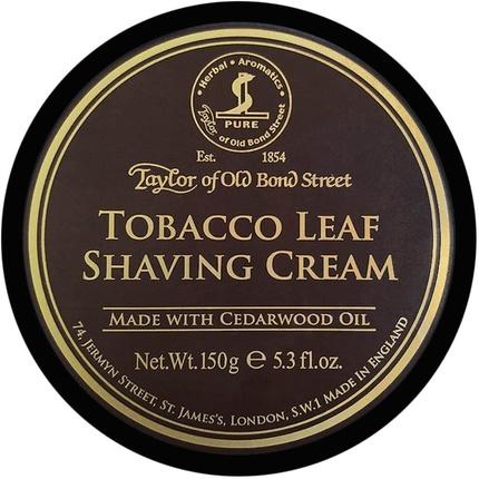 Image du produit Taylor of Old Bond Street Crème à raser Feuille de tabac 150ml (150 ml, Crème à raser)