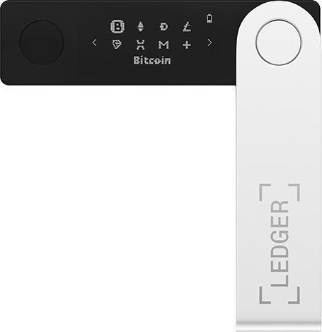 Produktbild Ledger Nano X Krypto-Hardware-Geldbörse Onyxschwarz (Bitcoin, Ripple, Litecoin, Weitere)