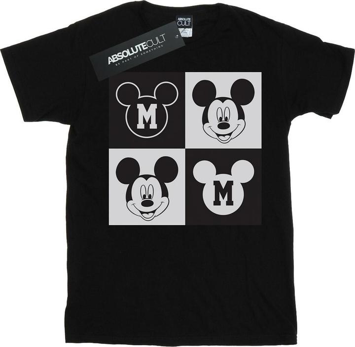 Produktbild Disney Mickey Mouse Smiling Squares TShirt (XXL)