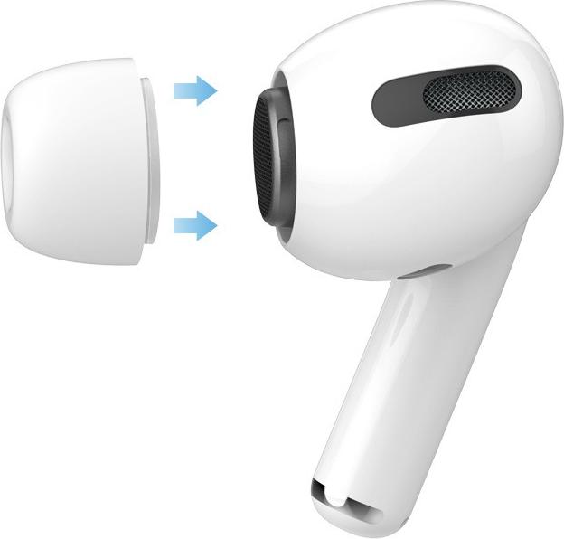 Produktbild Apfelkiste Airpods Pro / Pro 2 Ohrpolster Rutschfeste Eartips Silikon (AirPods Pro)