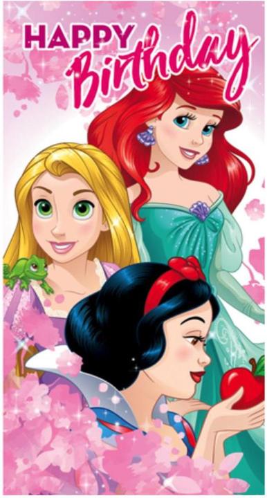 Disney Princess Happy Birthday Greetings Card (100 x)