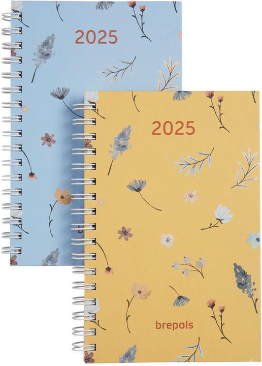 Immagine prodotto Brepols Agenda Floral & Leaves 2023 707759940 ass., 1W/2S, 10x15cm (10 x 15 cm, Tedesco, Inglese, Francese, Olandese)