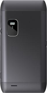 Actual product image Nokia E7-00 - QWERTZ - Dark Grey (4", 8 Mpx, 3G)