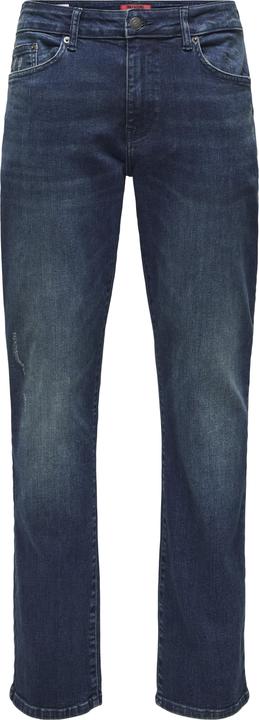 Denim bleu foncé