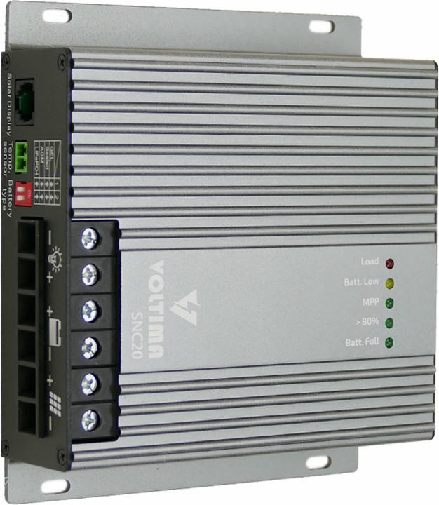 Produktbild Voltima SCN20 MPPT Solar-Laderegler 12V/24V 240Wp/480Wp 50V 20A