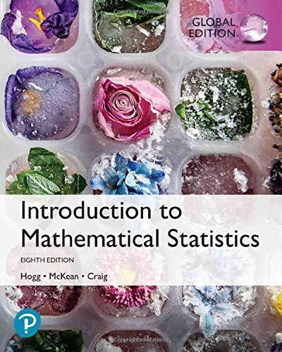Immagine prodotto Introduction to Mathematical Statistics, Global Edition (Inglese, Robert Hogg, Joeseph McKean, Allen Craig, 2020)