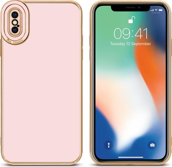 Actual product image Cadorabo TPU case with camera protection for Apple iPhone X / XS (Apple iPhone X)