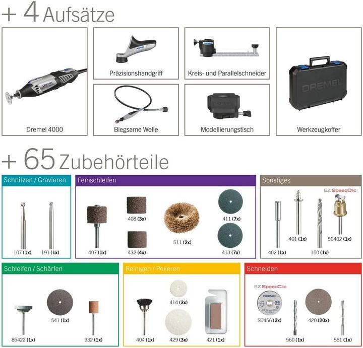 Produktbild Dremel 4000 Series (4000-4/65 EZ)
