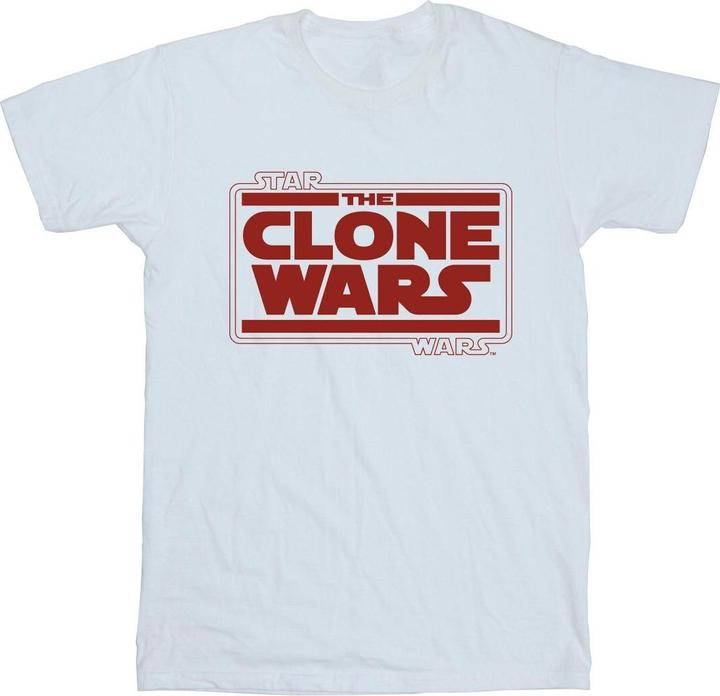 Actual product image Star Wars Mens Clone Wars Logo T-Shirt (M)
