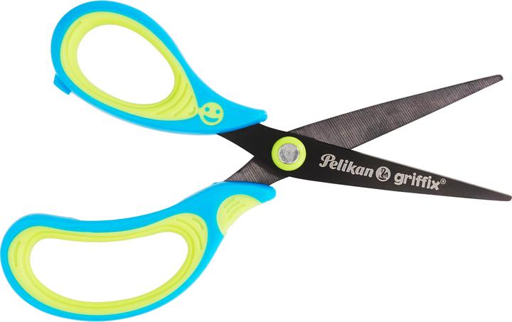 Image du produit Magni Ciseaux scolaires griffix LH pointus 15cm Neon FreshBlue (14 cm)