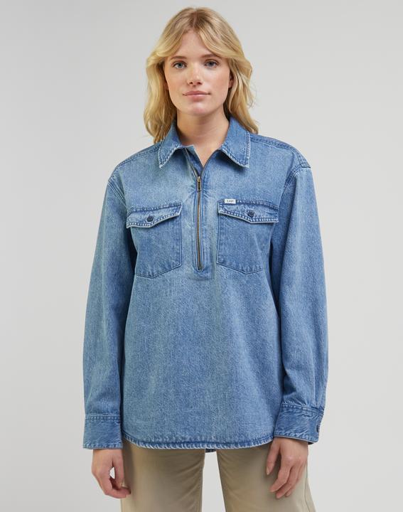 Immagine prodotto Lee Camicia con zip Popover (S)