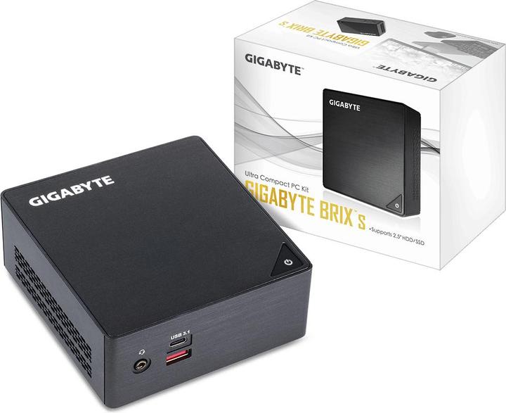 Actual product image Gigabyte Brix GB-BKi5HA-7200 (Intel Core i5-7200U)