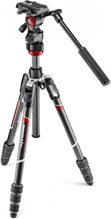 Manfrotto Free Live Carbon Fibre Tripod (Carbon)