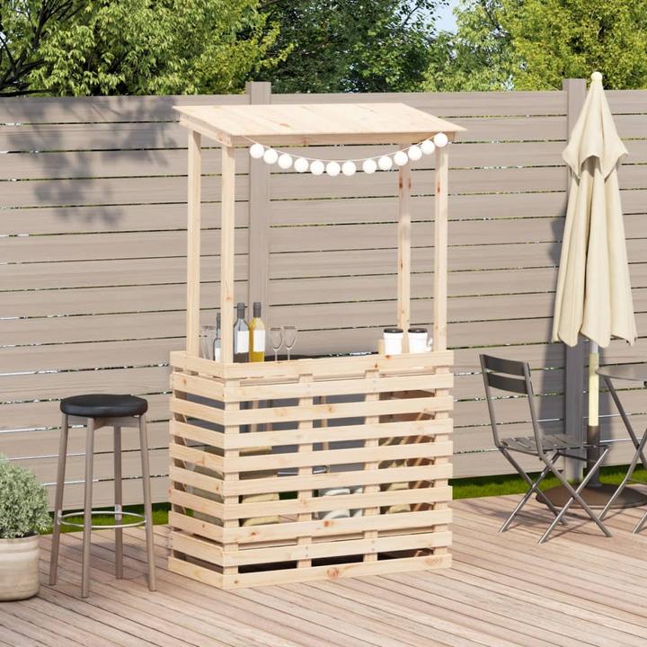 Produktbild VidaXL Gartenbar mit Dach (57 cm)