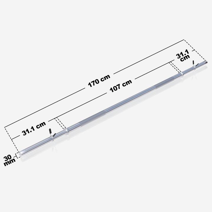 Actual product image Gorilla Sports Langhantelstange