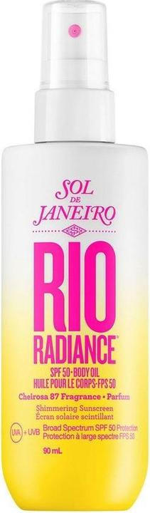 Produktbild Sol de Janeiro Rio Radiance SPF 50 Body Oil 90 ml (Sonnencreme Gesicht, SPF 50, 90 ml)