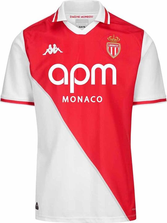 Actual product image Kappa Home Jersey AS Monaco 2024/25 (XXL)
