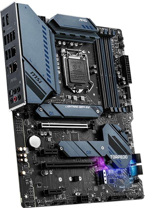 Produktbild MSI MAG Z590 Torpedo (LGA 1200, Intel Z590, ATX)