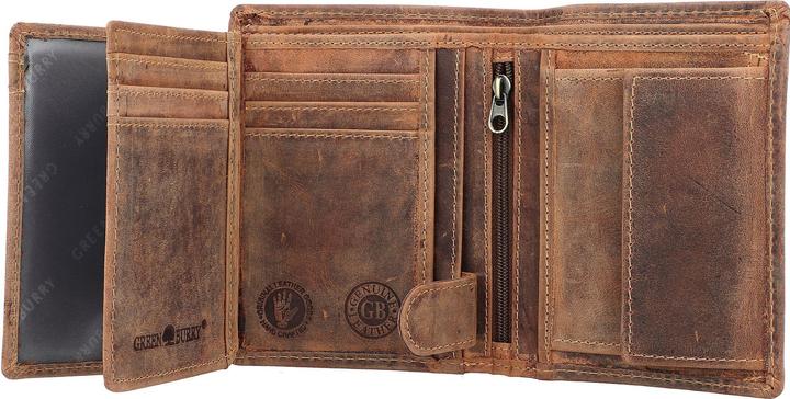 Immagine prodotto Greenburry Portafoglio vintage RFID in pelle 10 cm