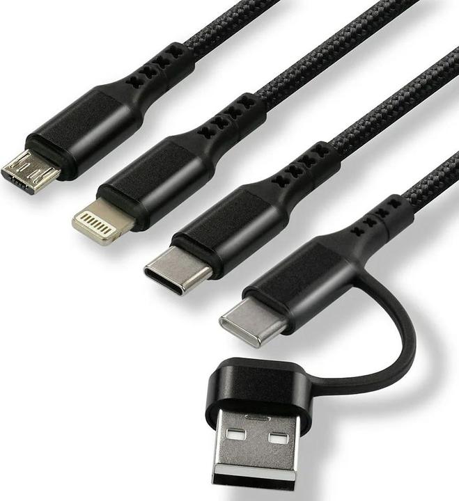 Produktbild Everactive 5 in 1 Ladekabel (1.20 m, USB 2.0)