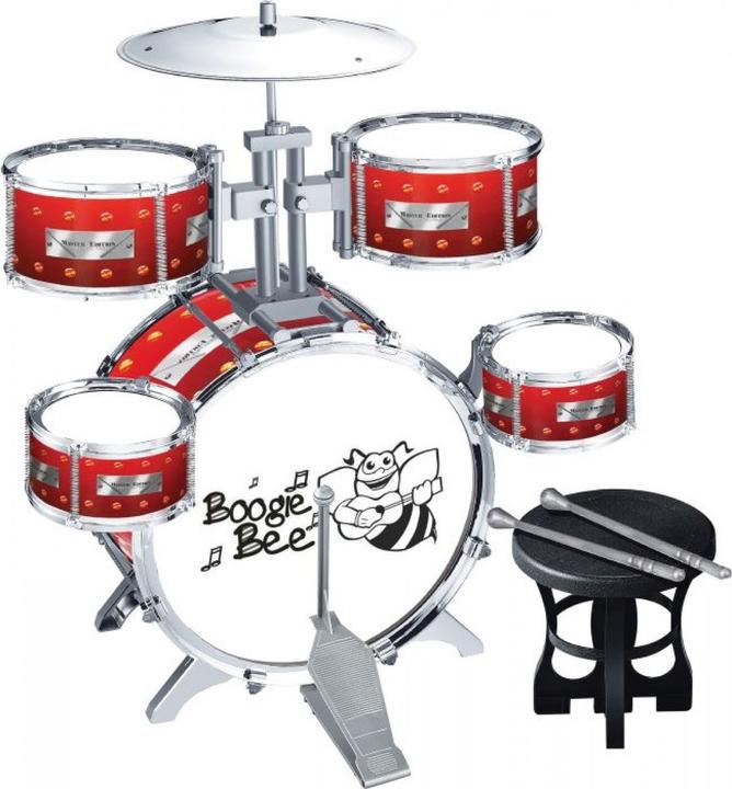 Boogie Bee Schlagzeug (Italienisch, Deutsch, Französisch, Niederländisch)