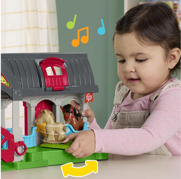 Productafbeelding Fisher-Price Little People Stal Speelset