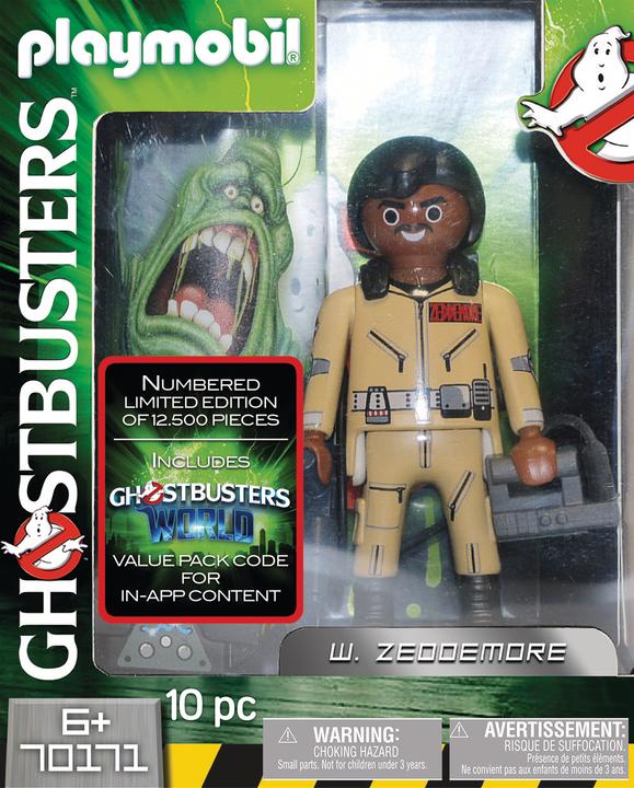 Produktbild Playmobil Ghostbusters Sammlerfigur W. Zeddemore (70171, Playmobil Ghostbusters)