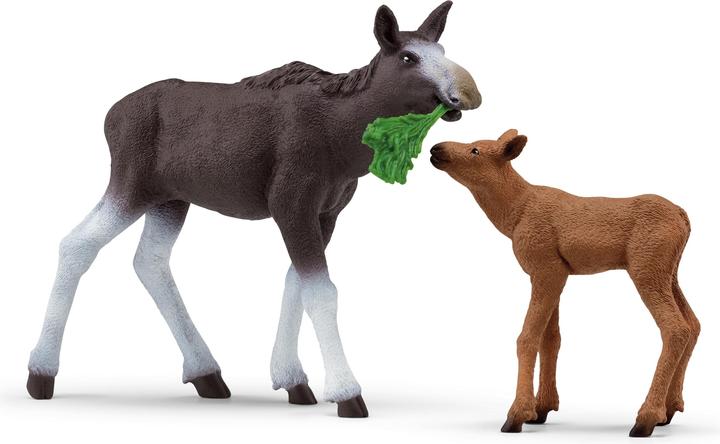Immagine prodotto Schleich Mucca alce con vitello