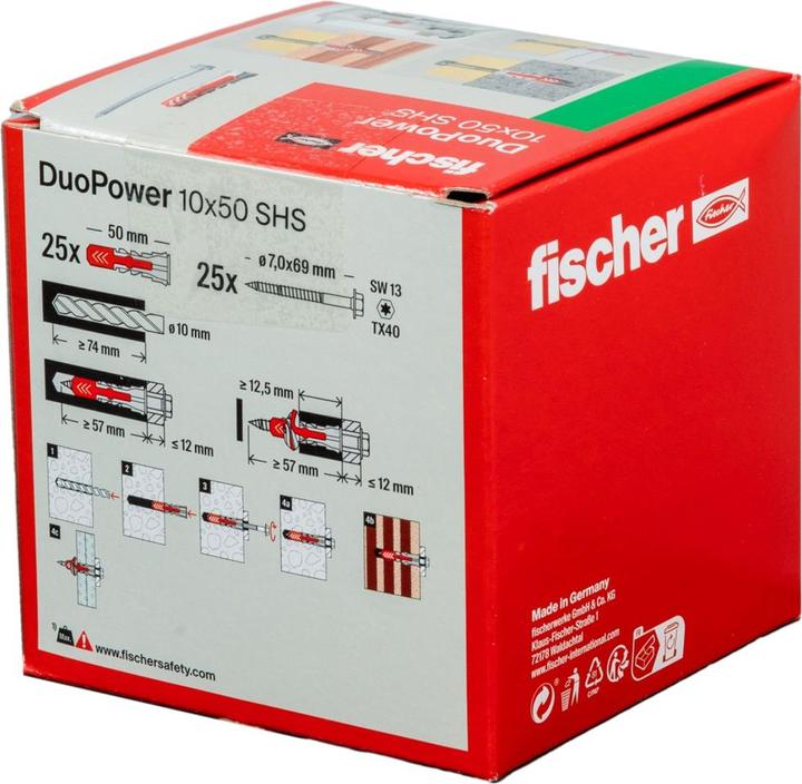 Actual product image Fischer 90944 Oesenschr GS 8X100 NV (25 pcs.)