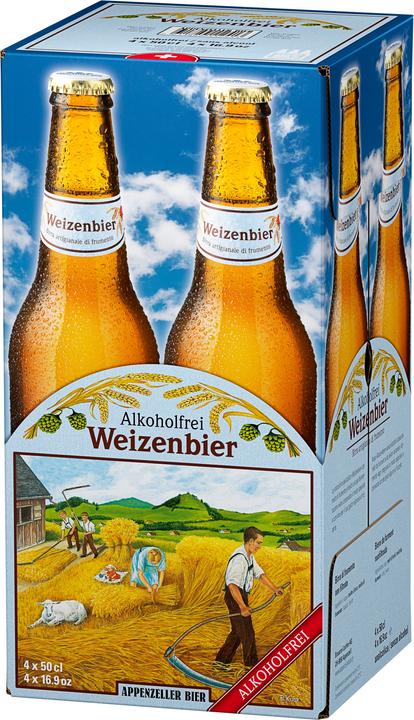 Produktbild Appenzeller Bier Weizenbier (4 x 50 cl)