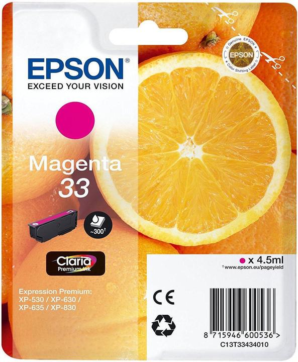 Actual product image Epson 33 Claria Premium (M)