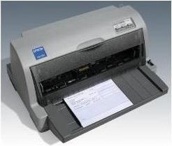Actual product image Epson LQ-630 A4 USB PAR 24 Dot matrix printer 20cpi 32KB 57 dBA b/w (Needle, Black and white)