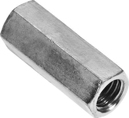 Actual product image Walraven Threaded socket M10x30mm with hexagon, stainless steel A2 AISI 304, spanner size 17mm