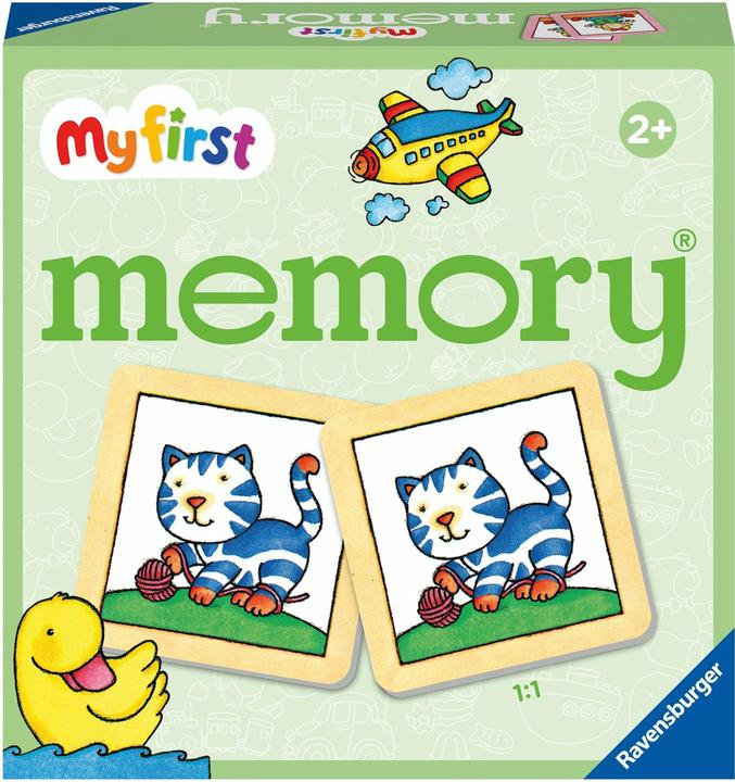 Image du produit Ravensburger Ma première mémoire? Mes choses préférées (Français, Néerlandais, Italien, Portugais, Anglais)