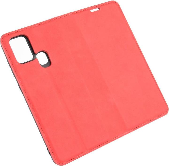 Actual product image Cover-Discount Galaxy A21s - Stand Flip Case Cover red (Samsung Galaxy A21s)