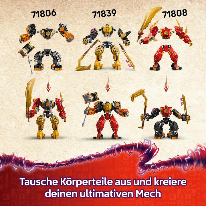 Actual product image LEGO Arins Spinjitzumech (71839, LEGO Ninjago)