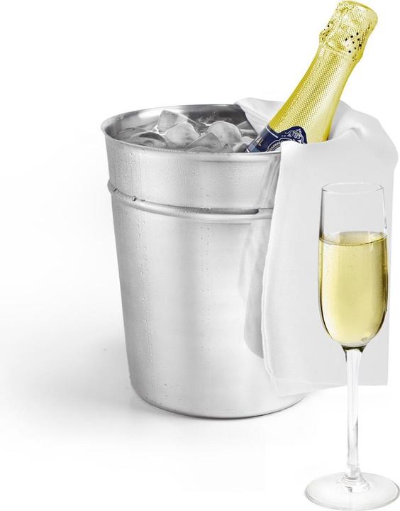 Produktbild Ibili Champagnerkühler Versalles Edelstahl 19 cm Hält Champagner auf perfekter Trinktemperatur