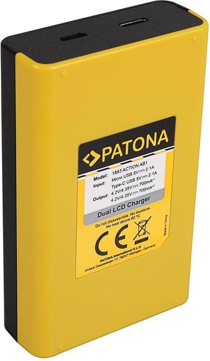 Immagine prodotto Patona Doppio caricatore USB LCD (Caricatore)