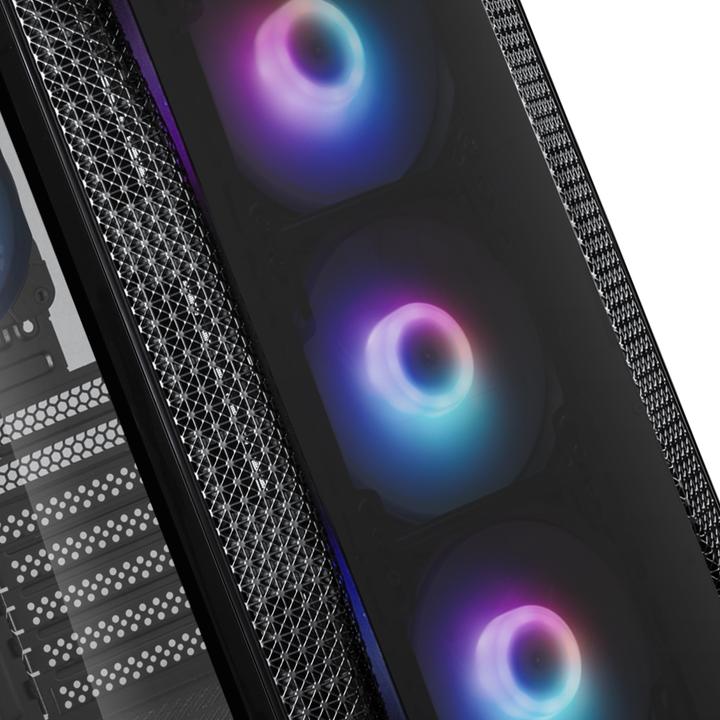 Actual product image Silverstone Fara B1 Pro Midi Tower, ARGB, Tempered Glass (ATX)