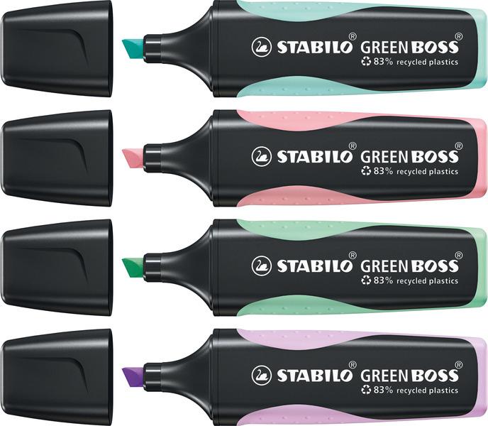 Actual product image STABILO GREEN BOSS highlighter (Yellow, 2 mm, 1 x)