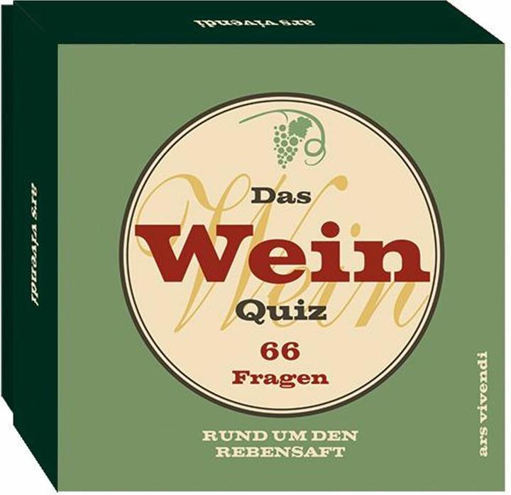 Produktbild Wein-Quiz (Neuauflage) (Deutsch)