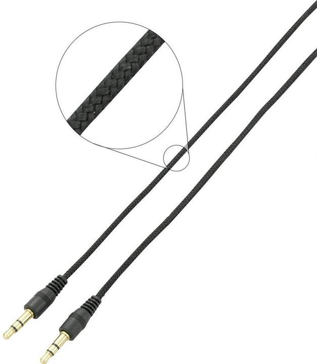 Produktbild SpeaKa Professional Speaka 3.5 mm Klinken-Kabel Kordel 2 m (2 m, 2.5mm)
