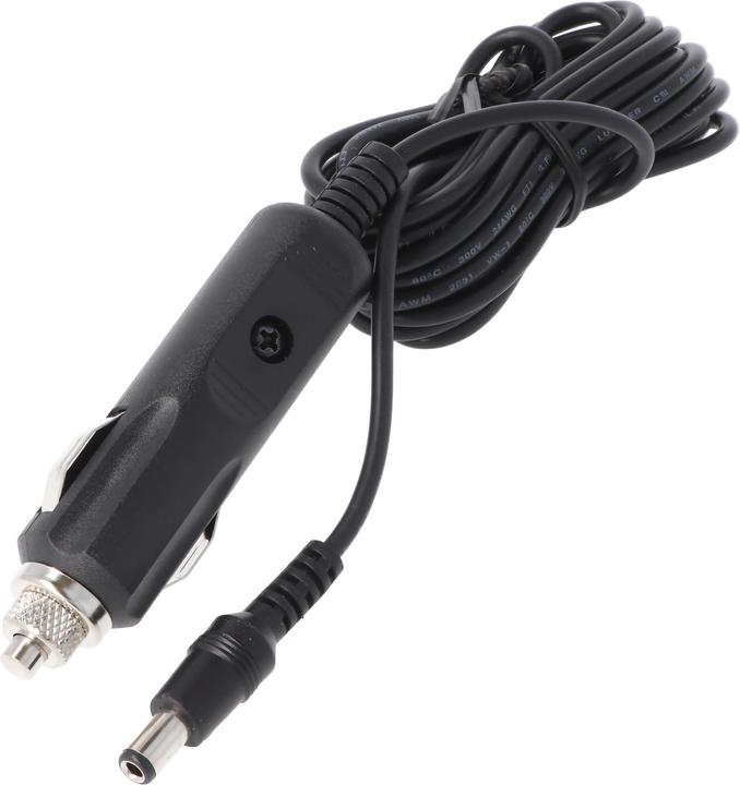 Image du produit AccuCell 12V Cordon de charge voiture 12-24 volts uniquement pour chargeur de batterie HBC FUB3, FUB5, FUB10