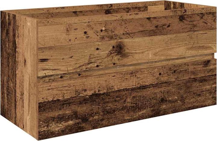 Image du produit VidaXL Meuble sous-vasque avec vasque encastrée et robinet Salle de bains Lavabo