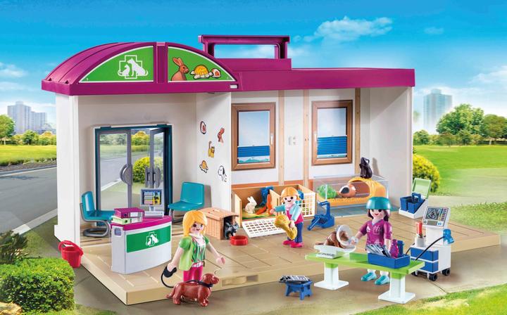 Image du produit Playmobil Clinique des animaux de compagnie (70146, Playmobil City Life)