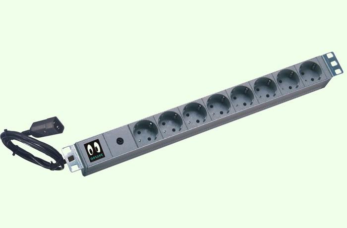 Actual product image Online UPS systems Socket strip (8 x, CEE 7/3, 1.80 m)
