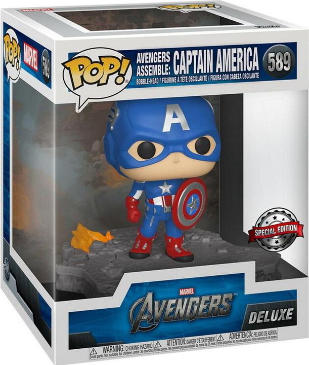 Produktbild Funko Pop! Marvel Avengers : Captain America (Assemble) 589