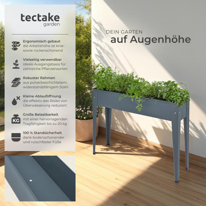 Actual product image tectake Calendula Raised Bed